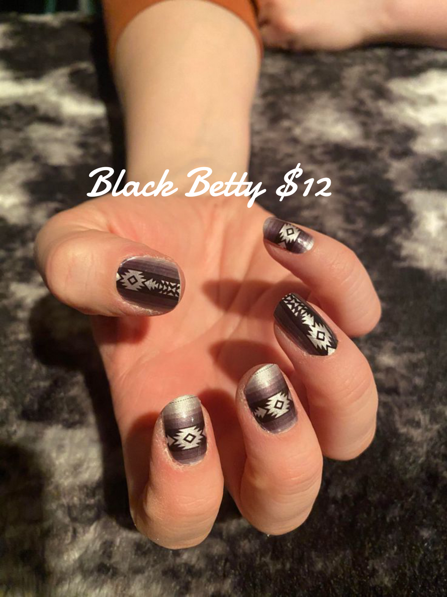 Dusti Rhoads Nail Strips Aztec Prints Hacienda Ranch+Home