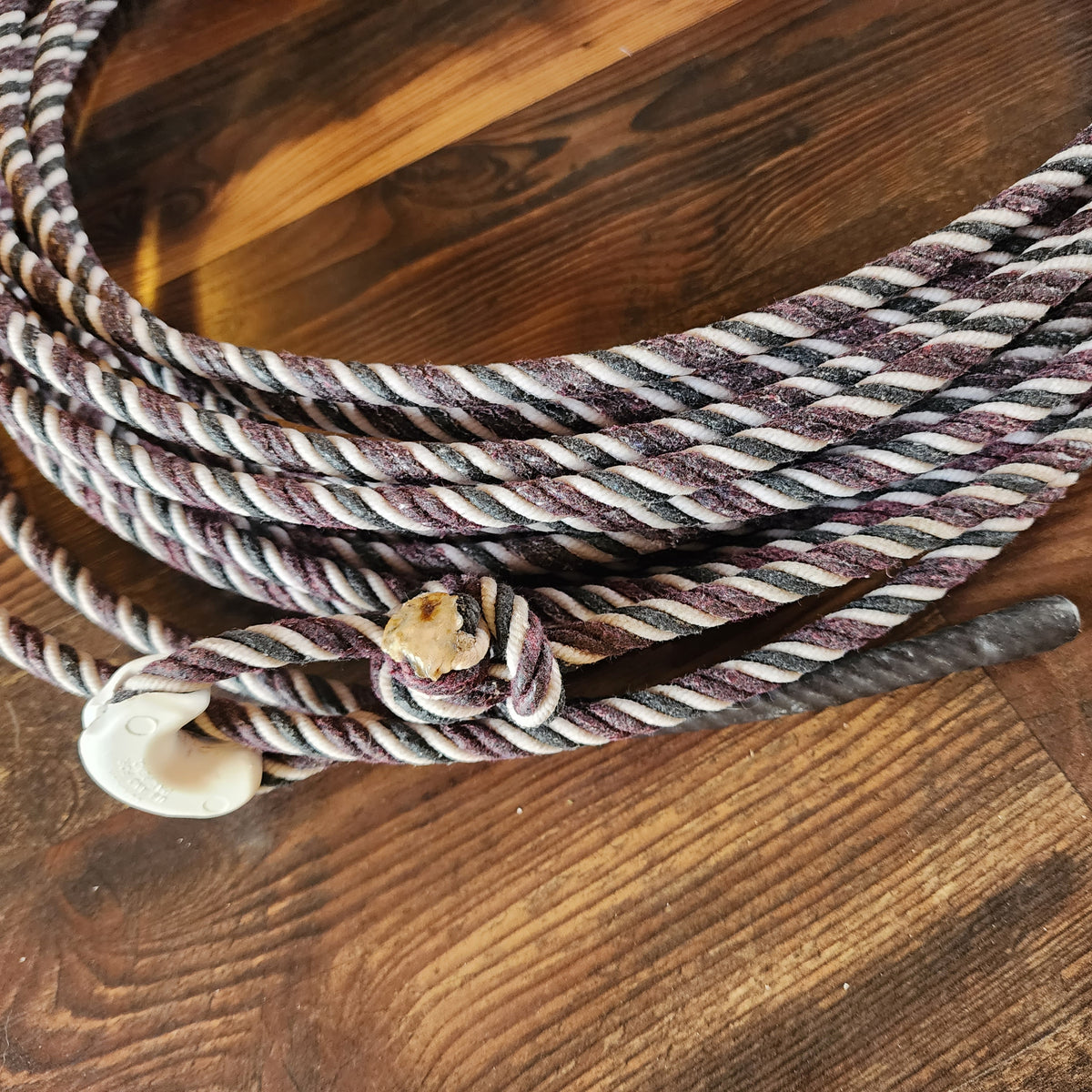 60' Waxed Cotton Ranch Rope w/ Speed Burner – Hacienda Ranch+Home