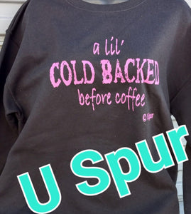 Cold Backed Sweatshirt