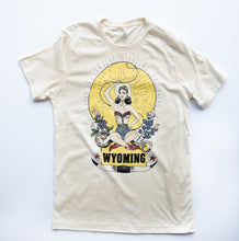 Load image into Gallery viewer, Rockin&#39; B Clothing Roper Girl Tee  Choose a State-Soft Cream