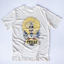 Load image into Gallery viewer, Rockin&#39; B Clothing Roper Girl Tee  Choose a State-Soft Cream