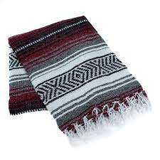 Handwoven Classic Mexican Blanket