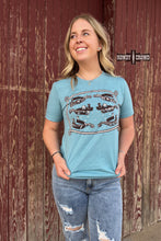 Load image into Gallery viewer, Cowgirl Spurs Tee