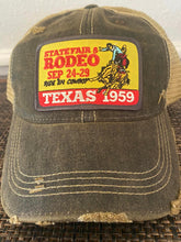 Load image into Gallery viewer, State Fair Rodeo Texas 1959 Cap Distressed