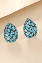 Load image into Gallery viewer, Turquoise Stud Earrings