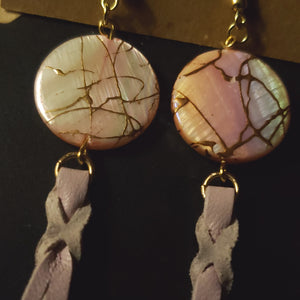 Blush Latigo Earrings - Hacienda Ranch+Home