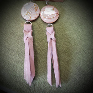 Blush Latigo Earrings - Hacienda Ranch+Home