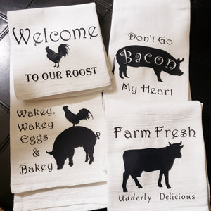 Hacienda's Flour Sack Towels - Hacienda Ranch+Home