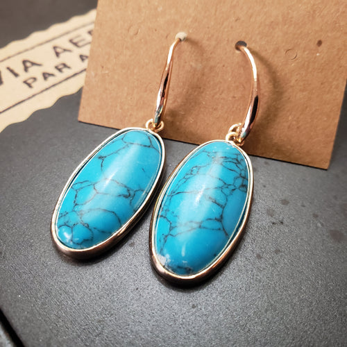 Modern Style Faux Turquoise Drops - Hacienda Ranch+Home