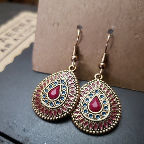 Boho Teardrop Earrings - Hacienda Ranch+Home
