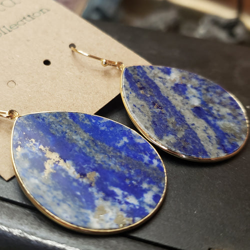 Gemstone Teardrop Earrings - Hacienda Ranch+Home