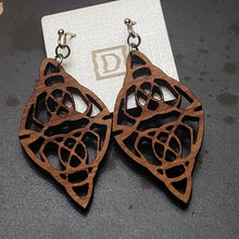 Load image into Gallery viewer, Wooden Cutout Earrings - Hacienda Ranch+Home