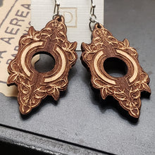 Load image into Gallery viewer, Wooden Cutout Earrings - Hacienda Ranch+Home