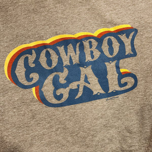 Cowboy Gal Tee (grey only)