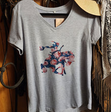 Load image into Gallery viewer, Cabbage Rose Rider Tee