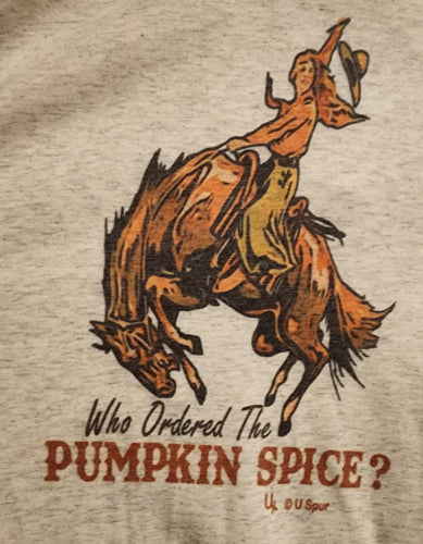 Who Ordered the Pumpkin Spice Baseball Tee