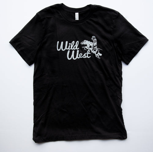 Wild West Tee-Vintage Black