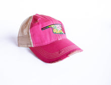 Load image into Gallery viewer, Oklahoma Floral Cap Three Colors