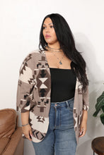 Load image into Gallery viewer, Aztec Pattern Full Size Cardigan