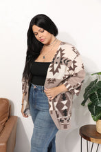 Load image into Gallery viewer, Aztec Pattern Full Size Cardigan