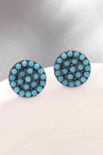 Load image into Gallery viewer, Turquoise Stud Earrings