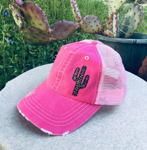 Leopard Cactus Cap Five Colors