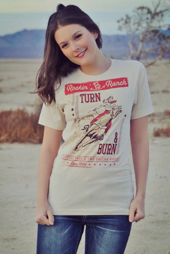 Turn and Burn Tee