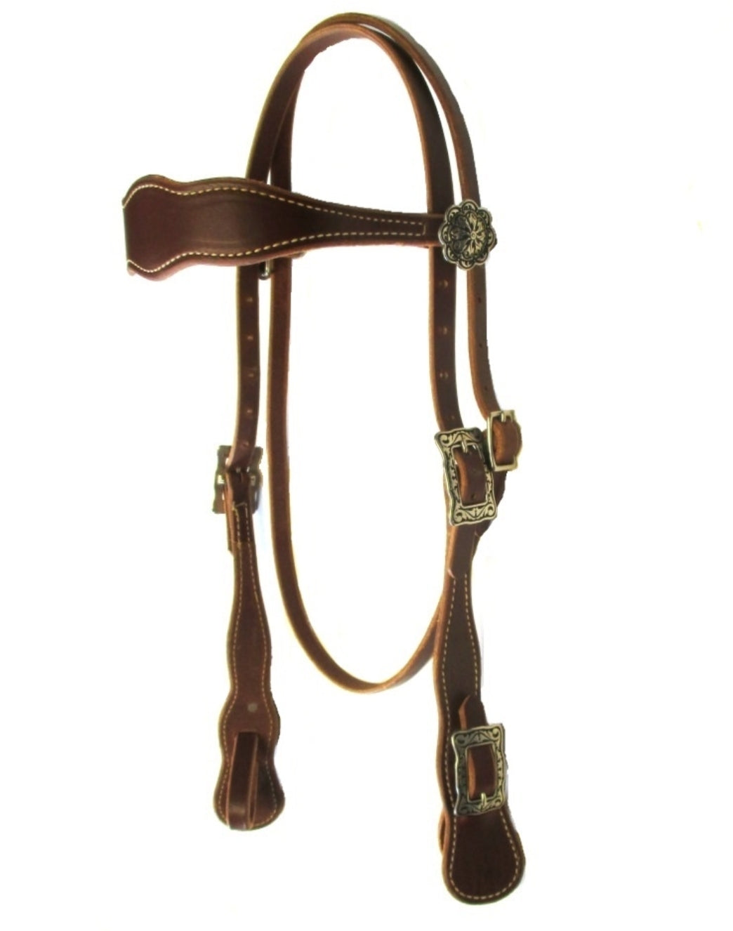 Cowboy Headstall w/ Jeremiah Watt Hardware