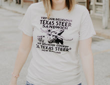 Load image into Gallery viewer, Texas Steer Sandwich