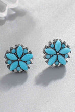 Load image into Gallery viewer, Turquoise Stud Earrings