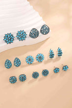 Load image into Gallery viewer, Turquoise Stud Earrings