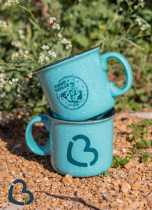 Cheap Thrills Mug on Turquoise