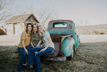 Load image into Gallery viewer, Saddle Up Tee- Color Heather Olive