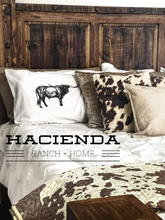 Load image into Gallery viewer, Pillowcases - Longhorn and Cow/Calf